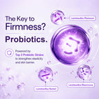 Probiotic ferments in the night cream formula