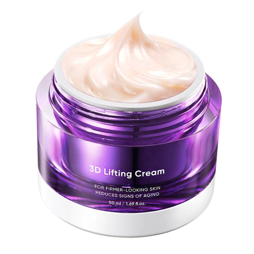 Open jar of rich, buttery night cream