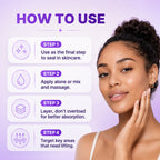 How to use the night cream in four steps