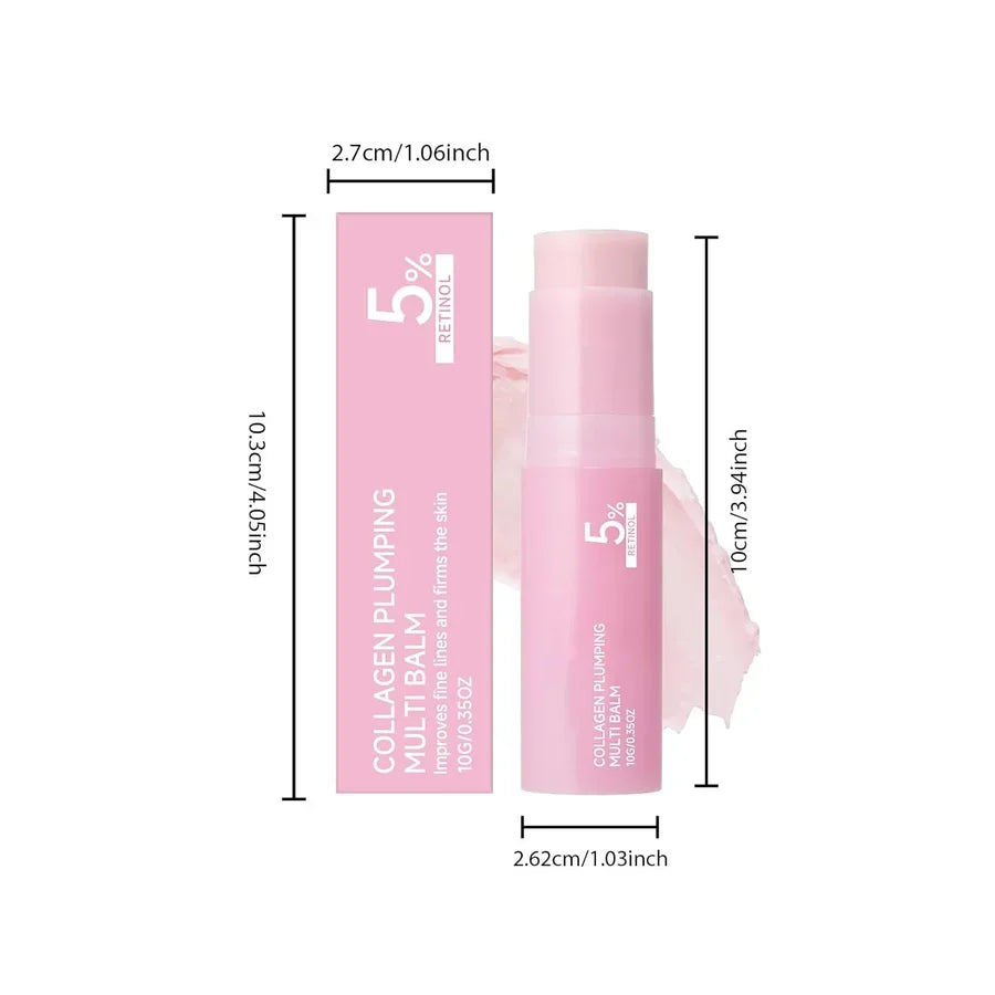 Balm size: stick 10 cm tall, 2.6 cm wide