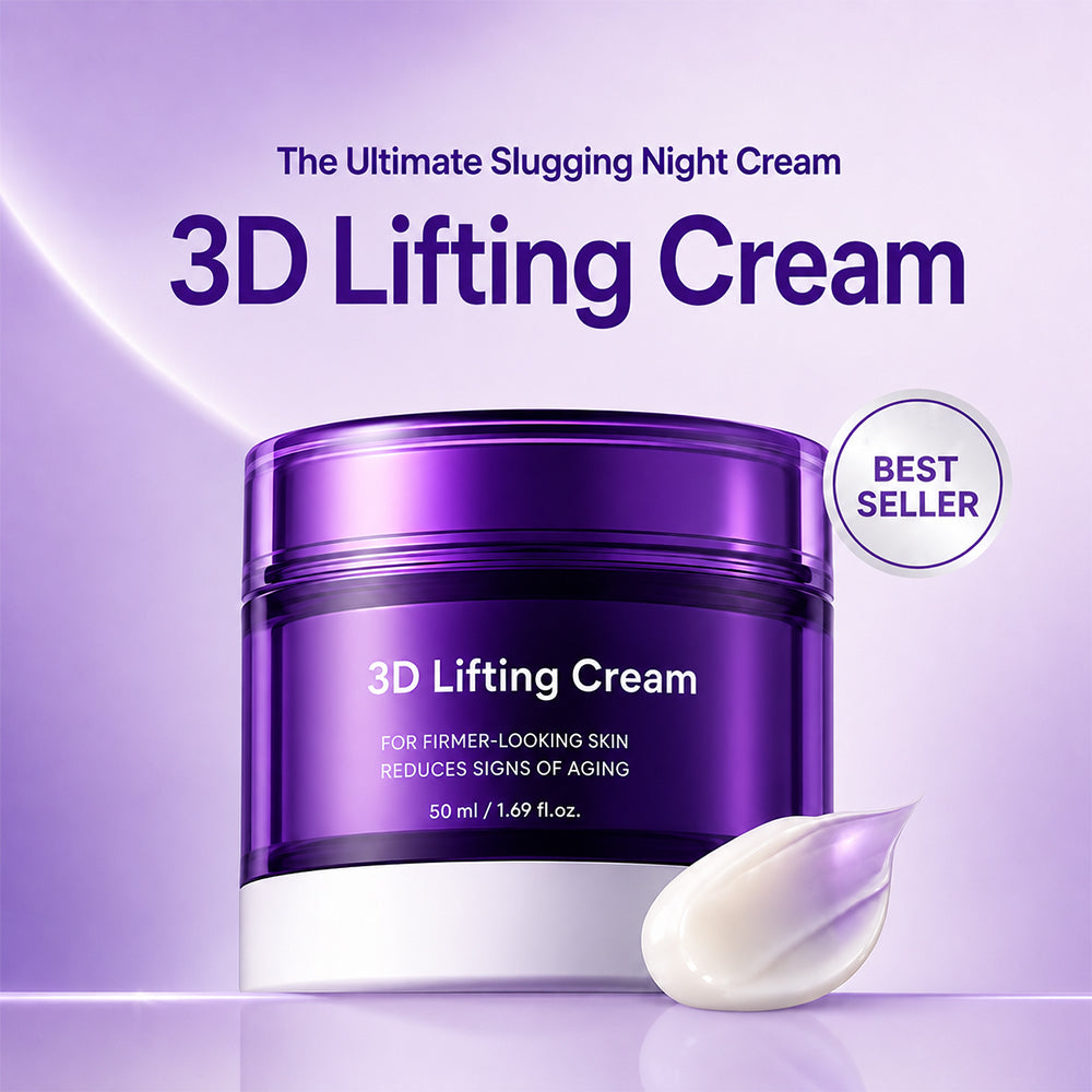 3D Lifting Cream, the ultimate slugging night cream