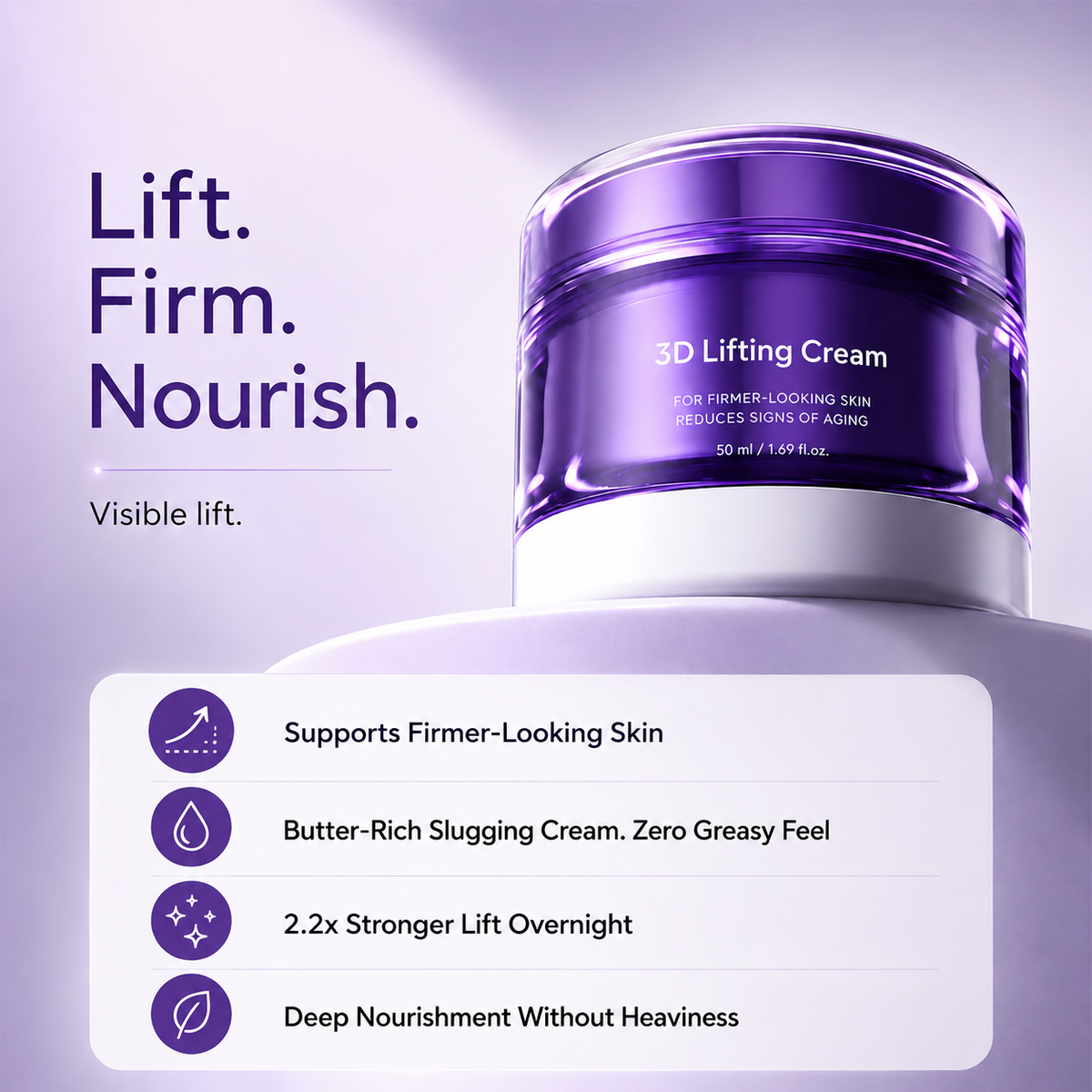 Lift. Firm. Nourish.