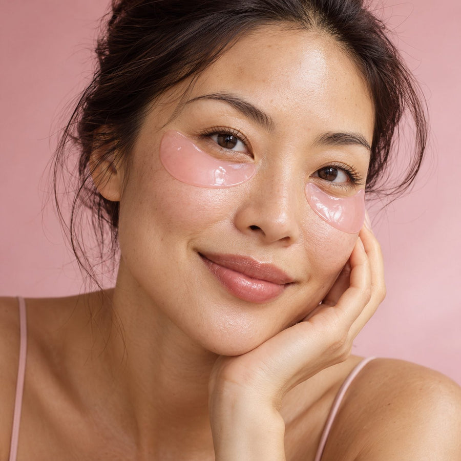 PDRN Pink Caffeine Collagen Eye Patches (60 pcs)
