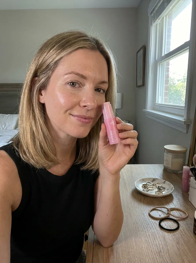Customer photo with the PDRN collagen balm